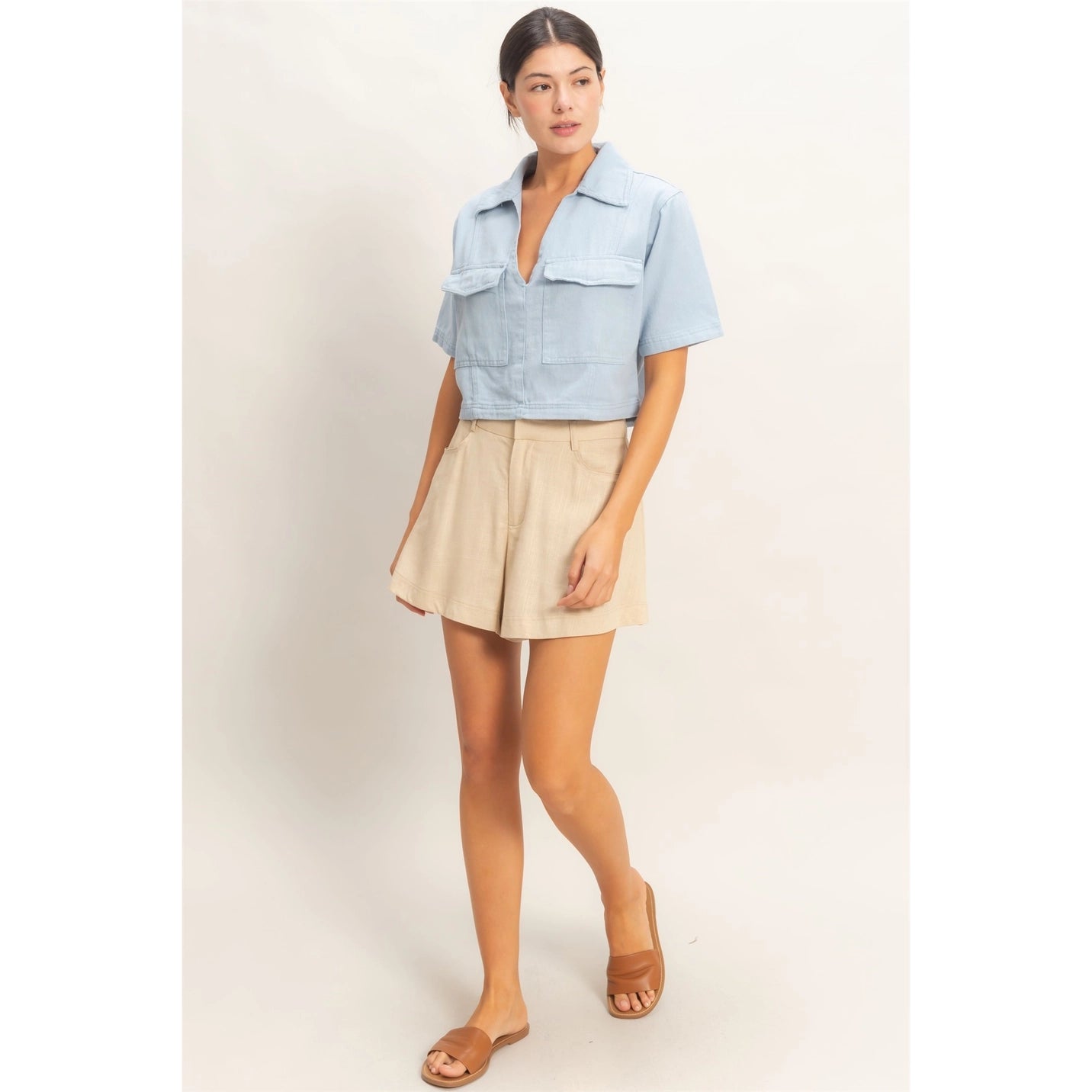 High-Waisted Shorts