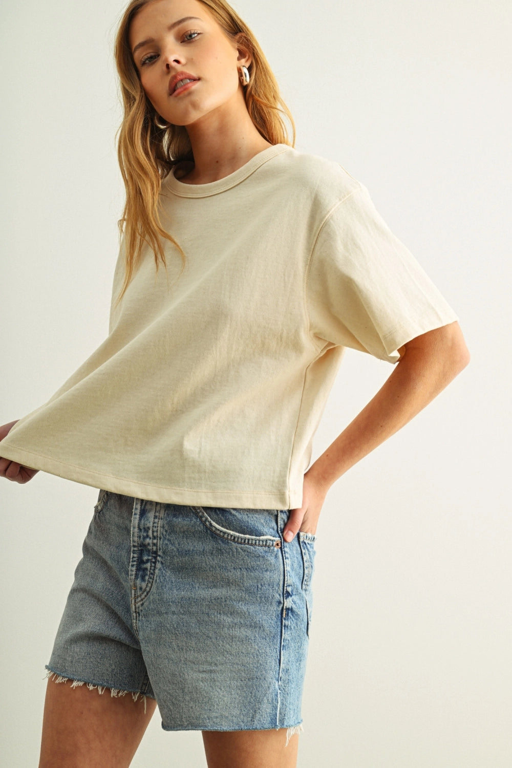 Easy Breezy Knit Tee