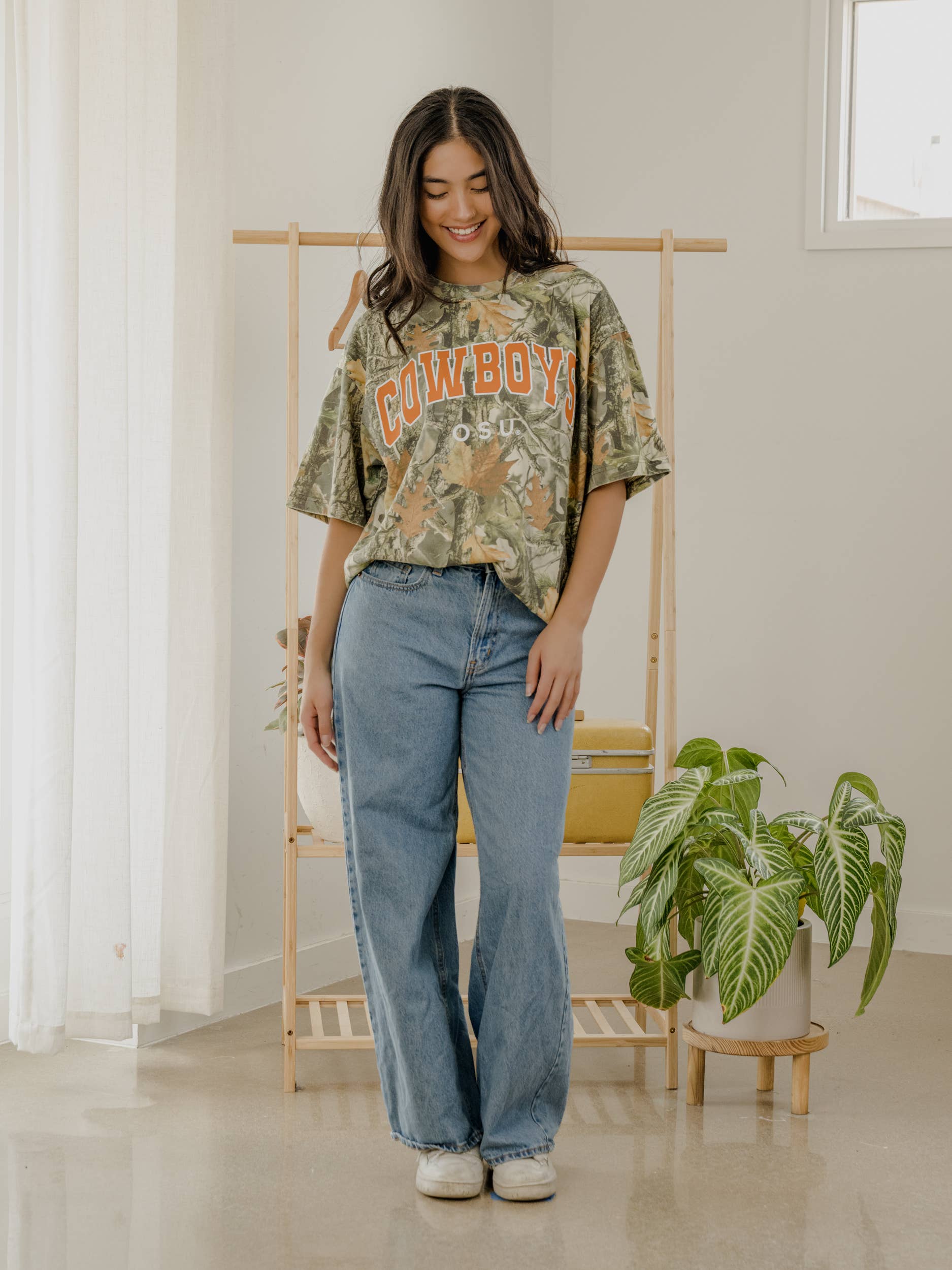Oklahoma State OSU Cowboys Filled Gault Camo Tee