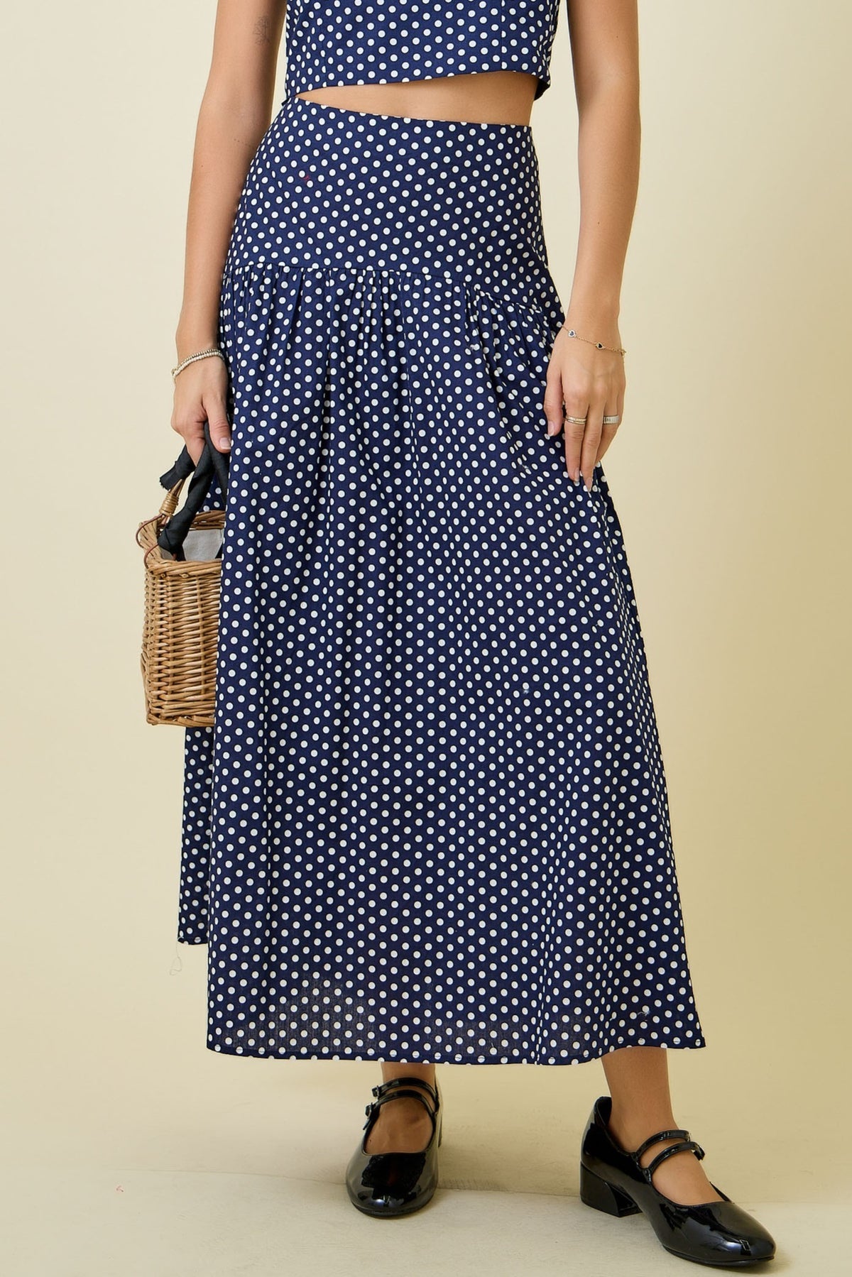 Point Made Maxi Skirt