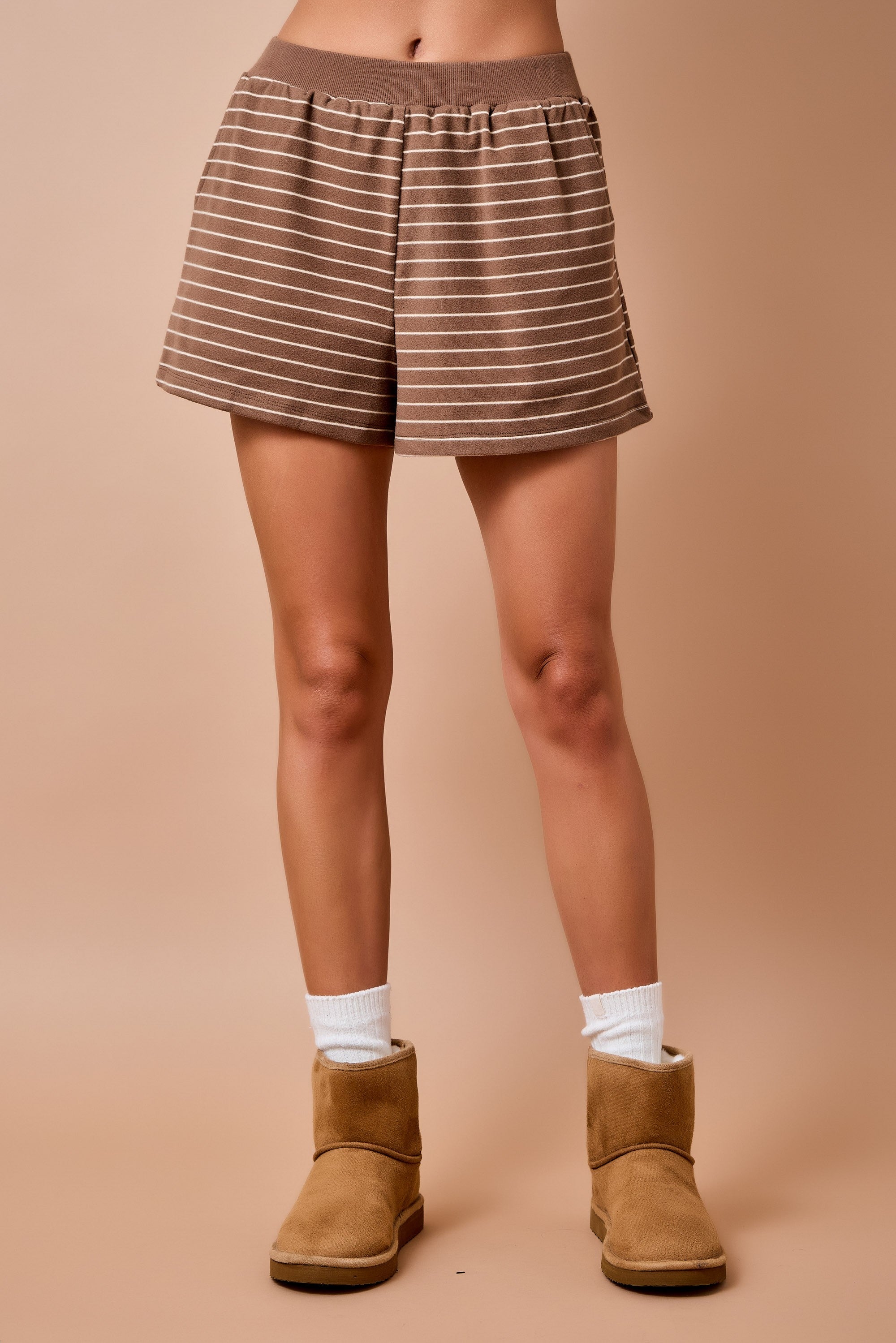 Striped Lounge Shorts