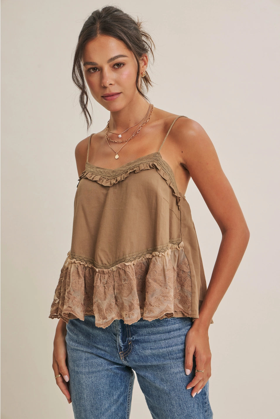 Garden Air Lace Tank