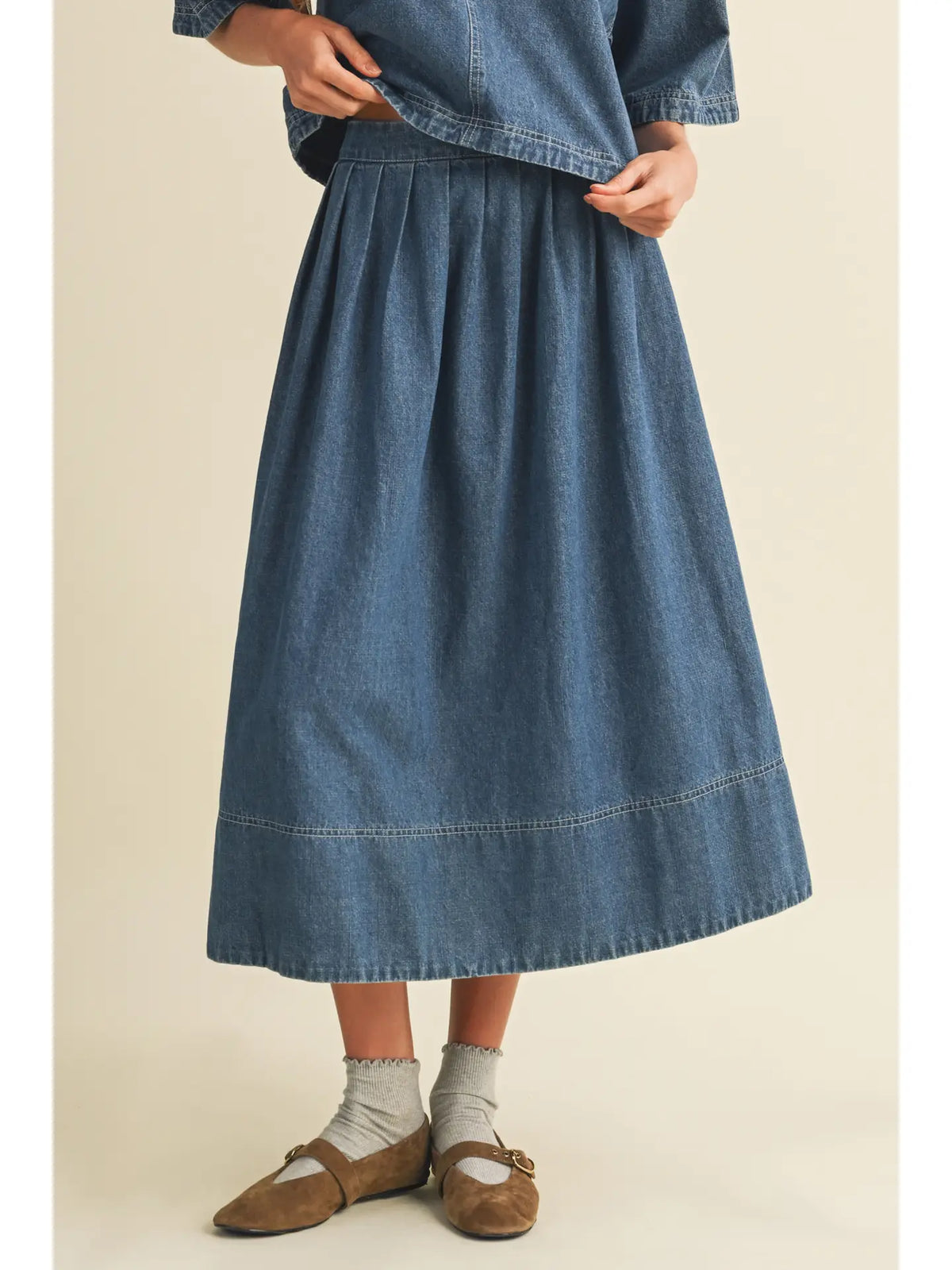Gigi Denim Skirt