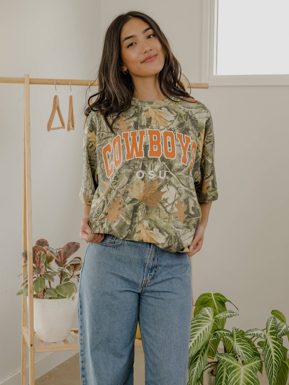 Oklahoma State OSU Cowboys Filled Gault Camo Tee