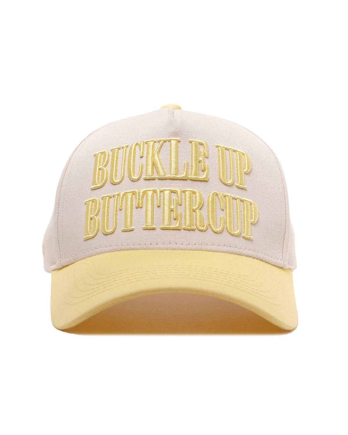 Yellow Buckle Up Buttercup Hat