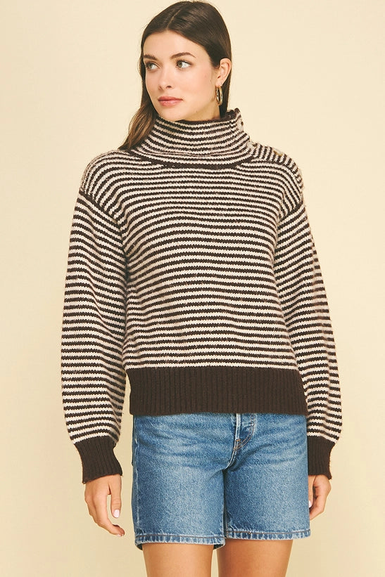 Button Line Sweater