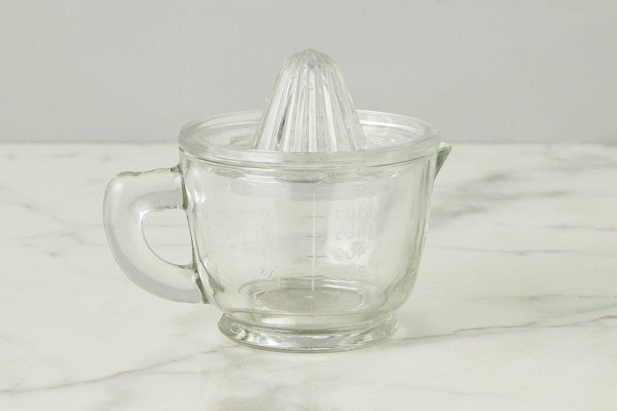Glass Citrus Hand Press Juicer