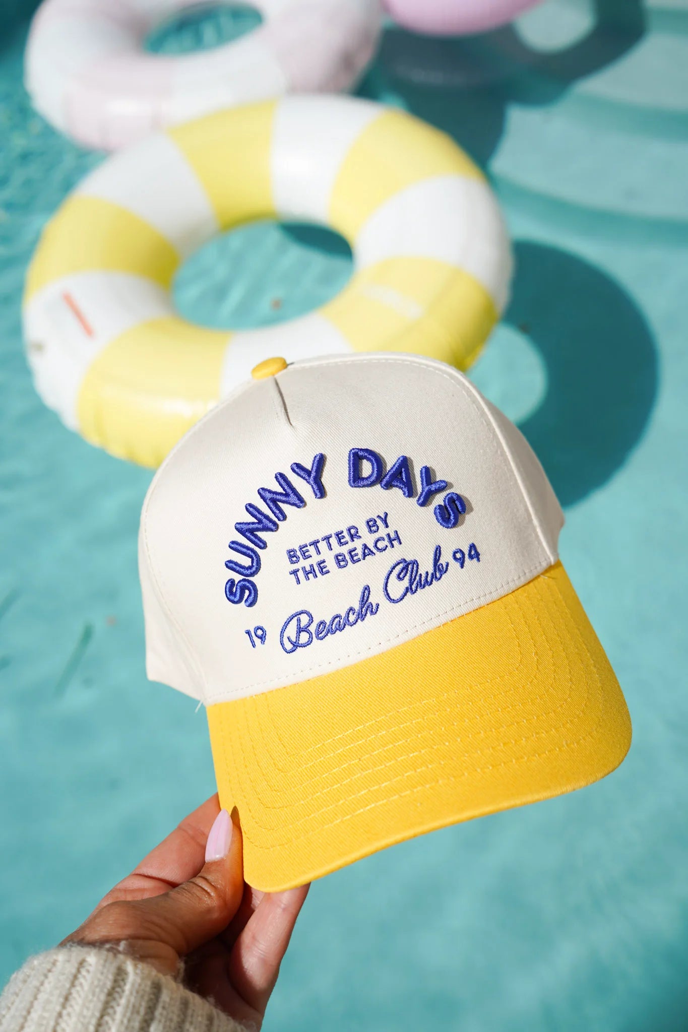 Sunny Days Vintage Trucker Hat