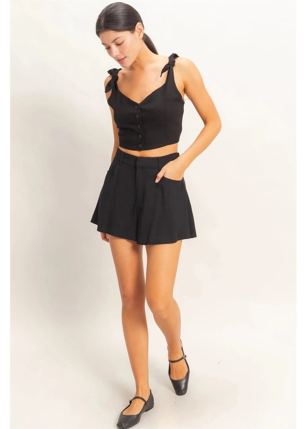 High-Waisted Shorts