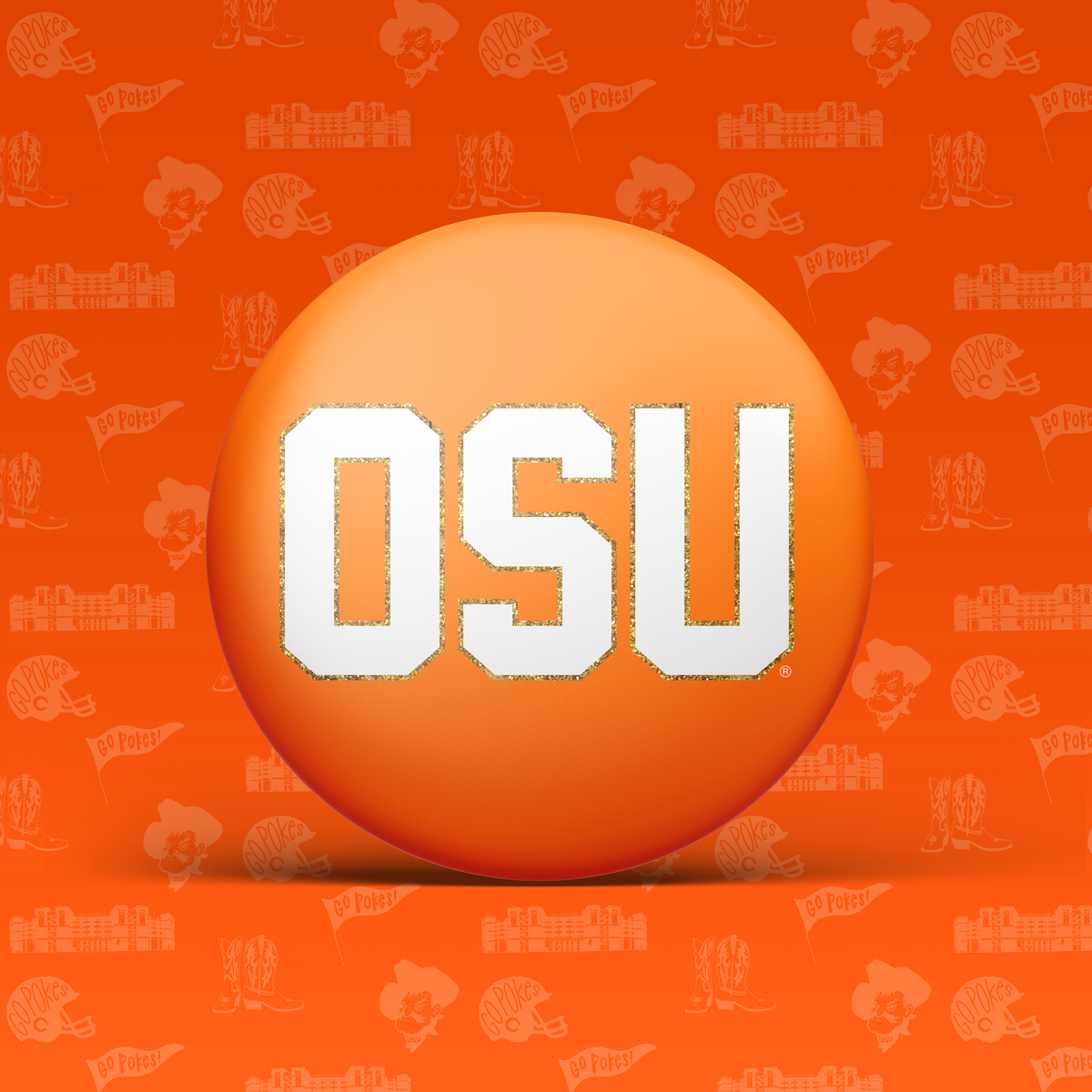 Oklahoma State University Game Day Buttons | OSU Gameday Pin