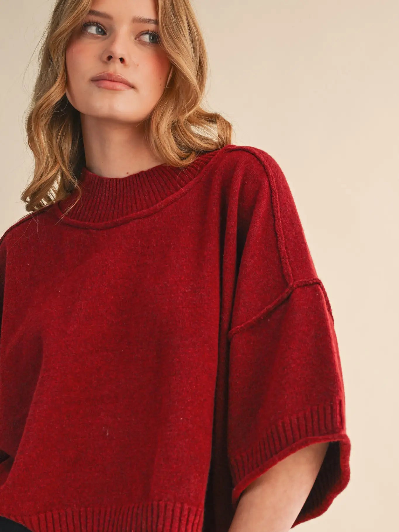 Charley Marled Knit Sweater