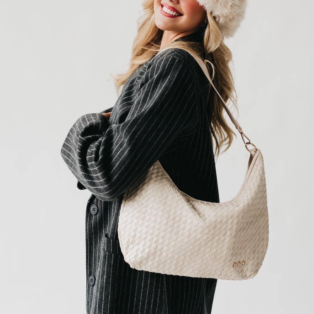 Sienna Slouchy Woven Shoulder Bag - TOP SELLER