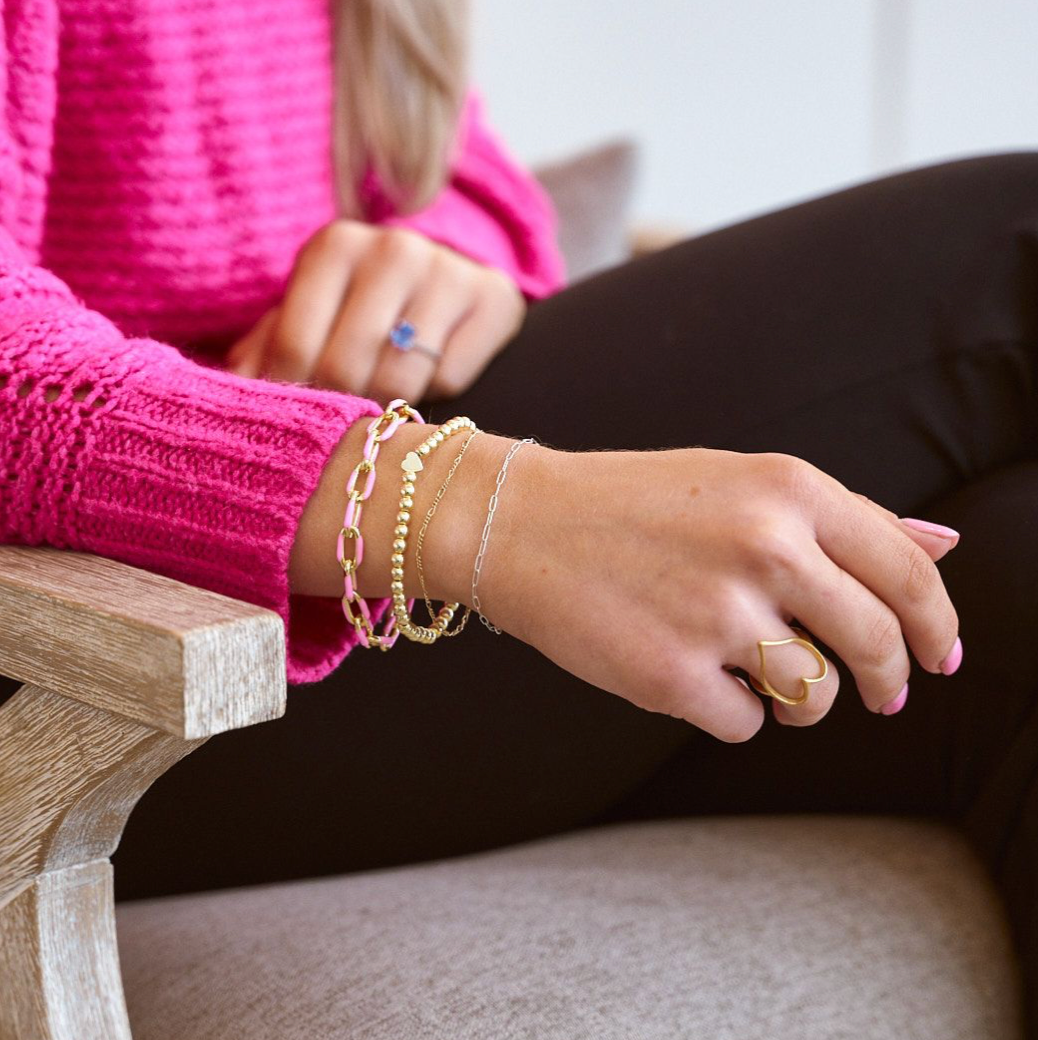Lovie Gold Heart Ring - Waterproof