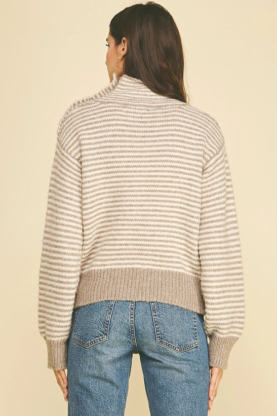 Button Line Sweater