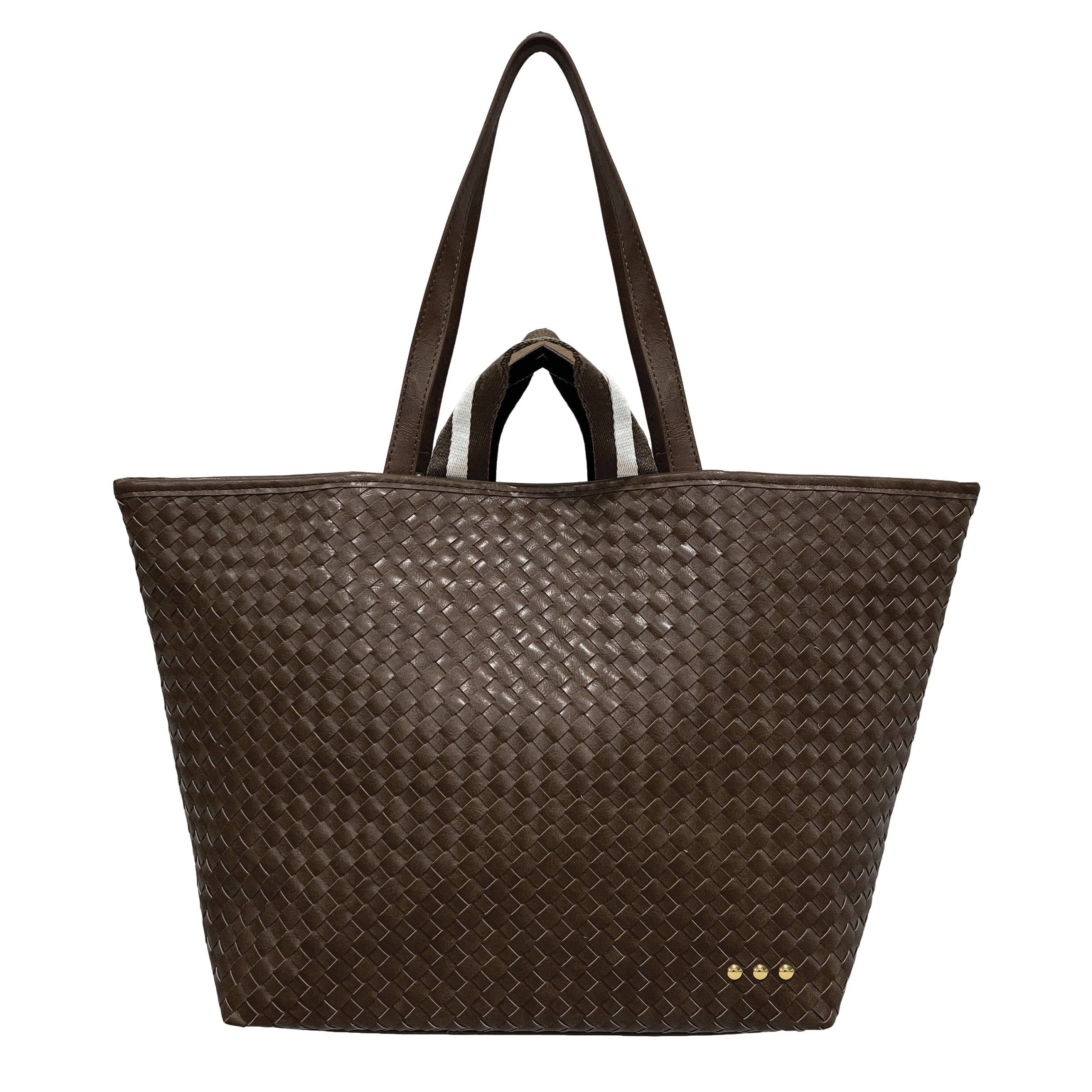 Woven Tiffany Organizer Tote Bag