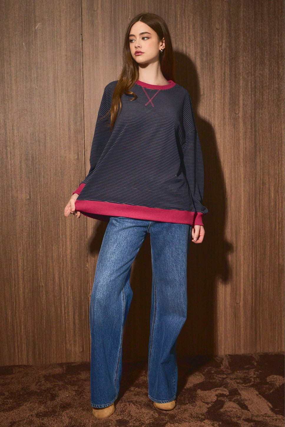 Abigail Stripe Sweater