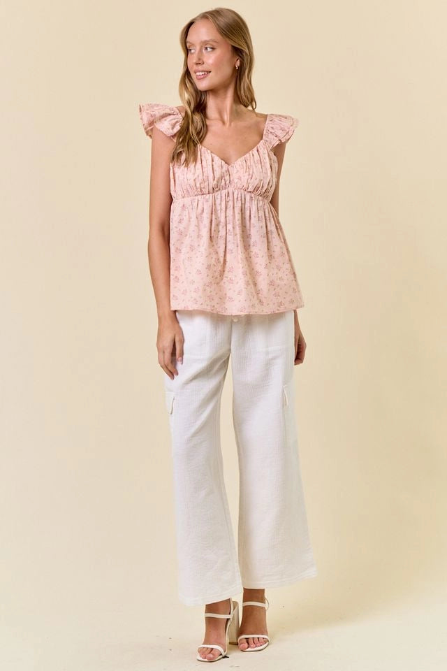 Sweetheart Ruffled Top