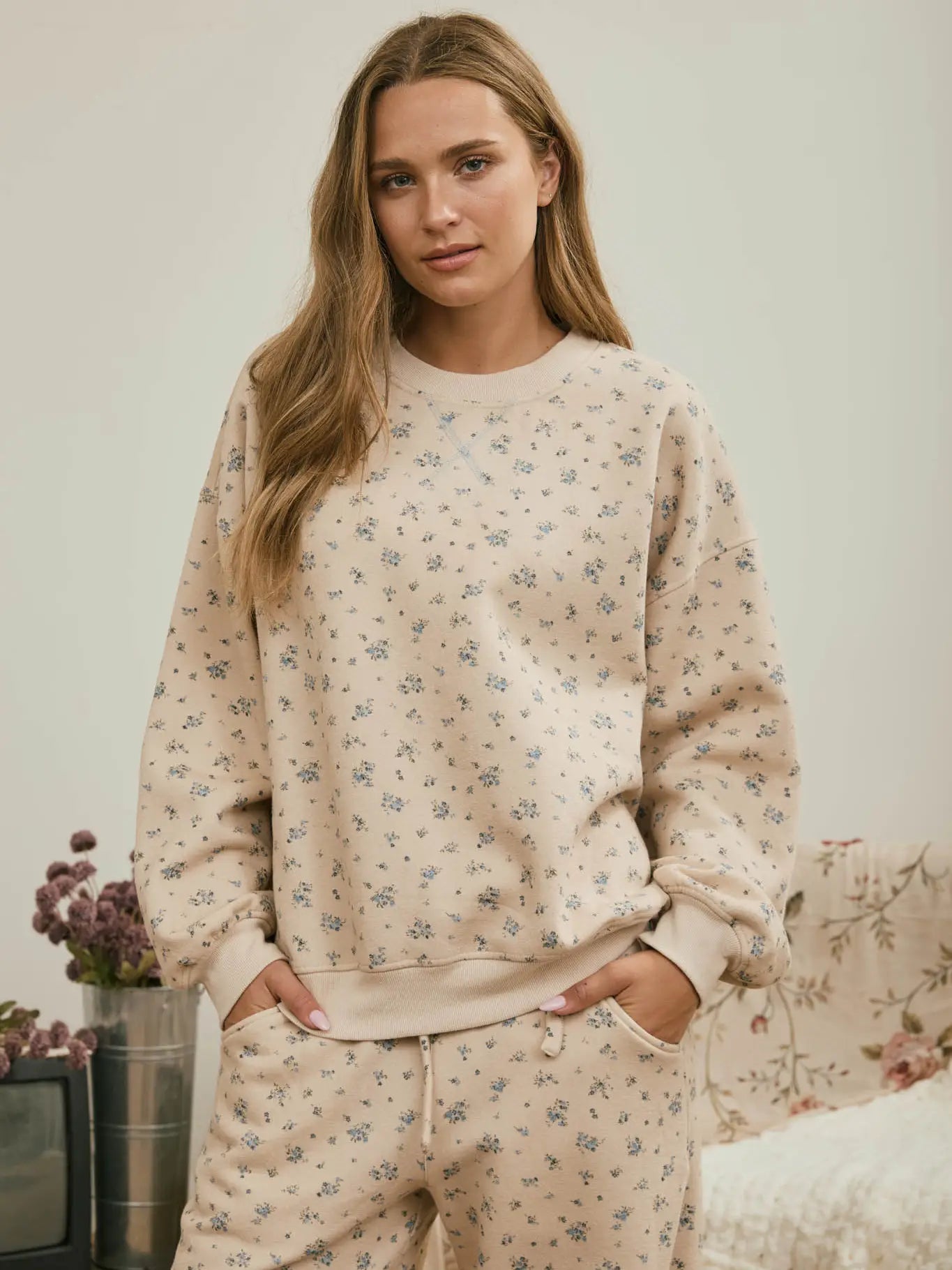 Floral Pullover