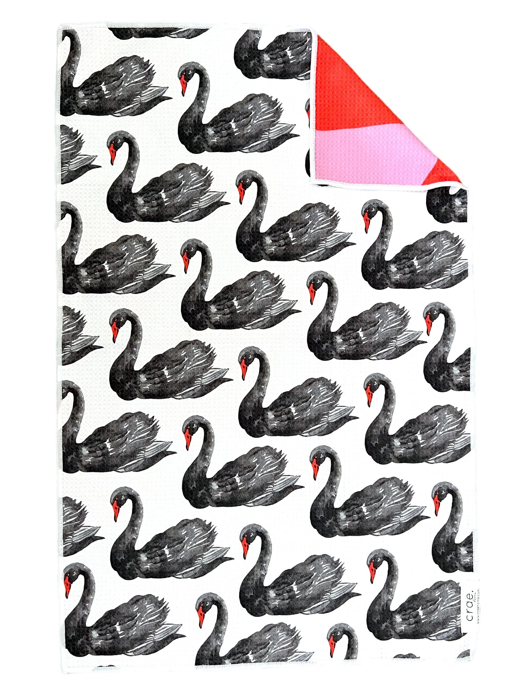 Cob and Pen Reversible Hand Towel by crae.