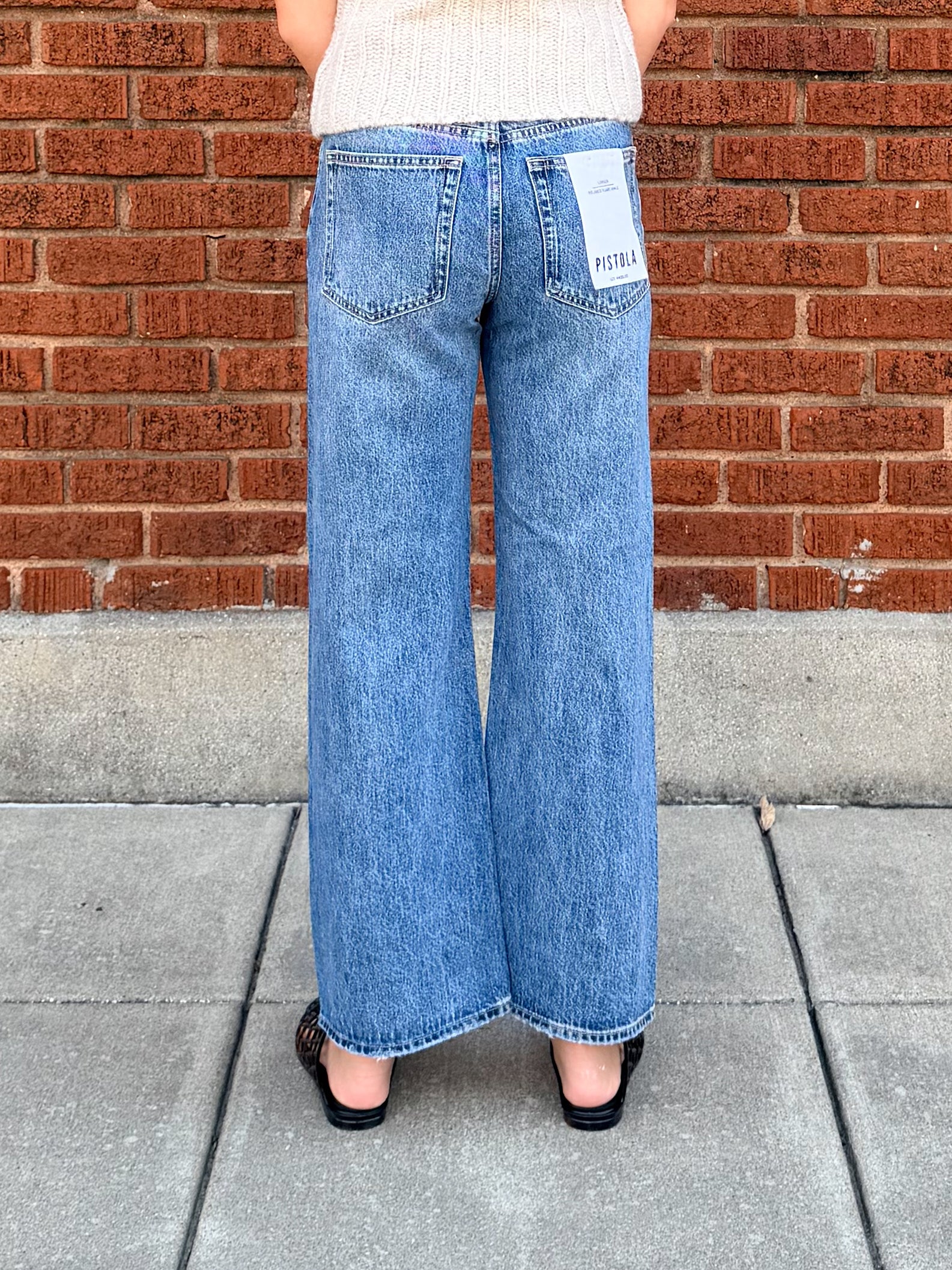 Larsen Relaxed Flare Ankle Jean by Pistola
