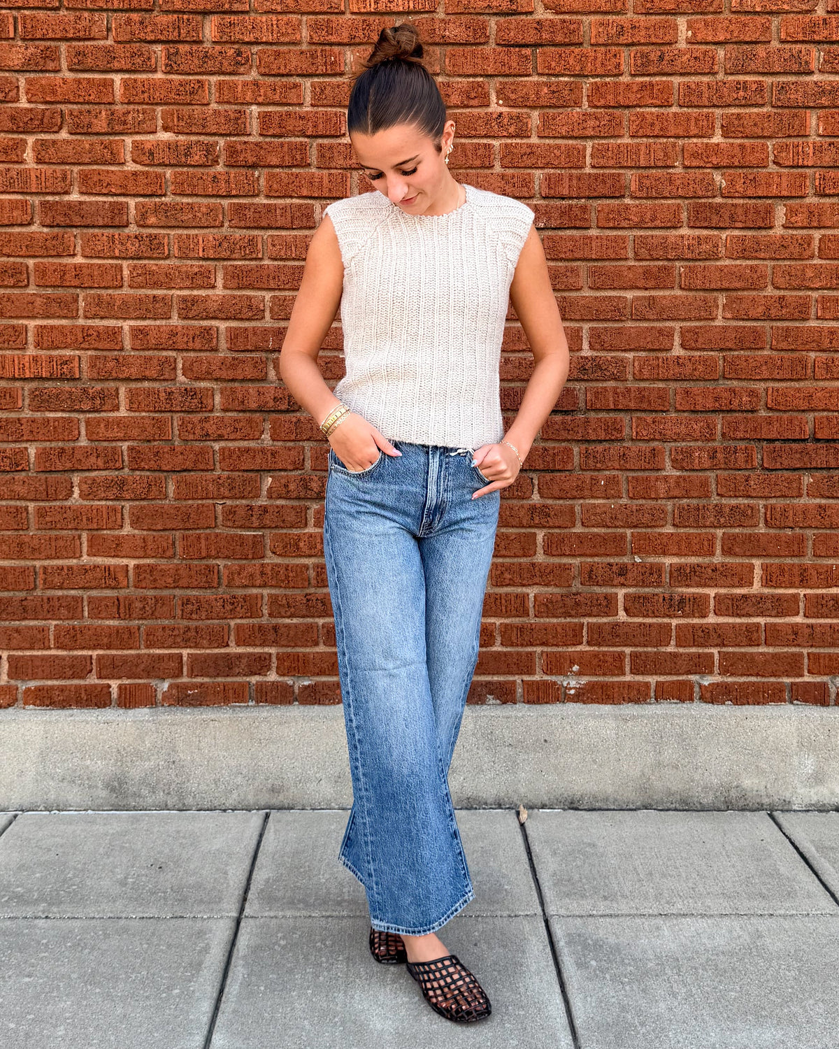 Larsen Relaxed Flare Ankle Jean by Pistola