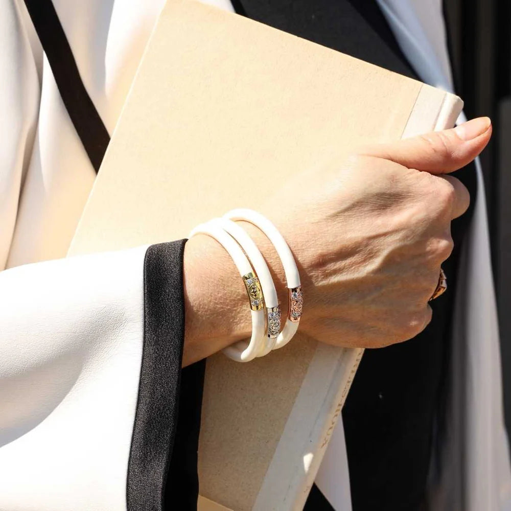 Three Kings All Weather Bangles® (AWB®) - Ivory