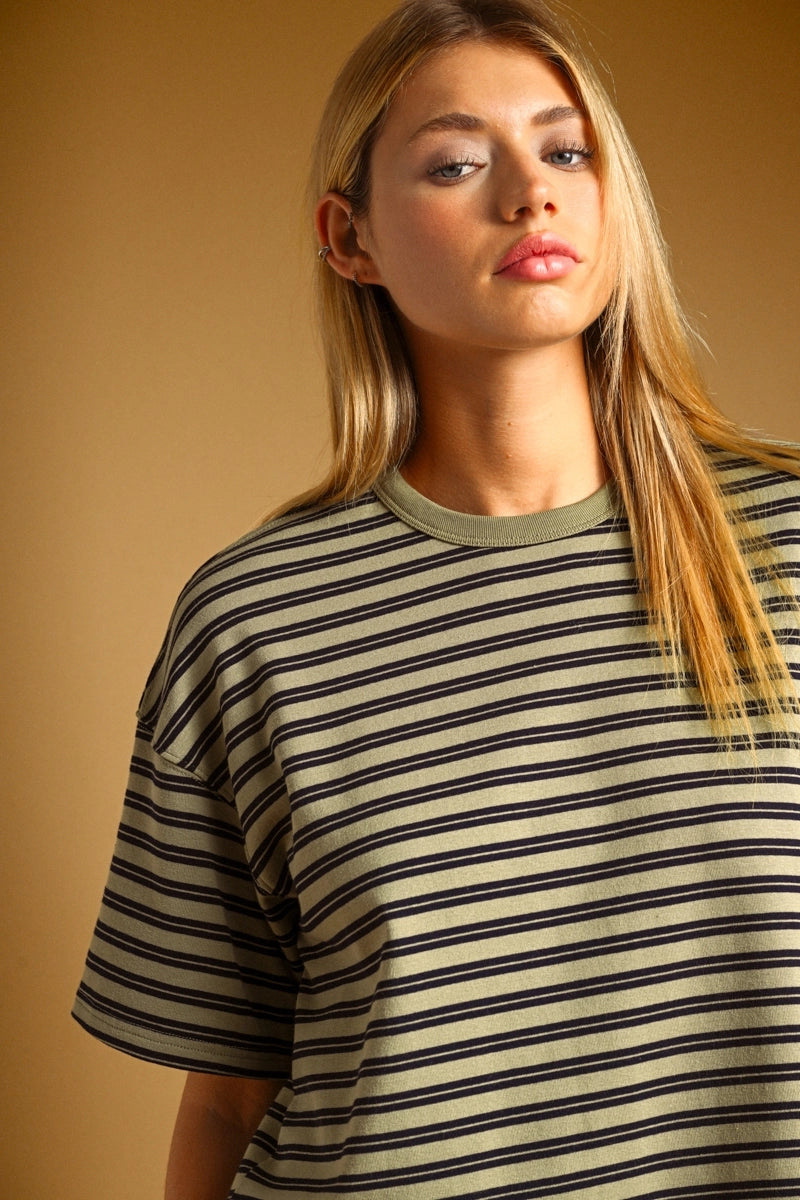 Ellis Double Striped Top