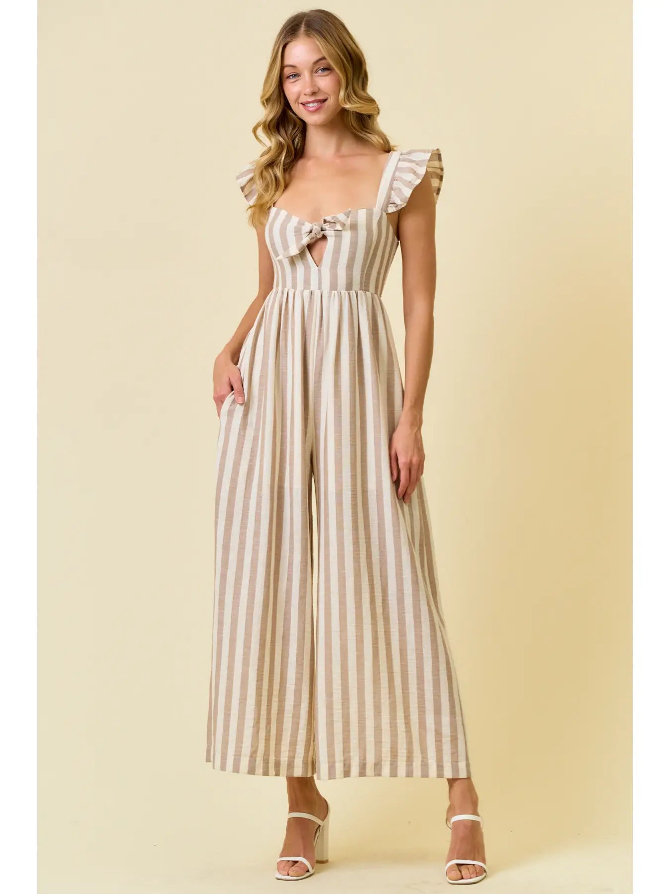 Bold Stripe Romper