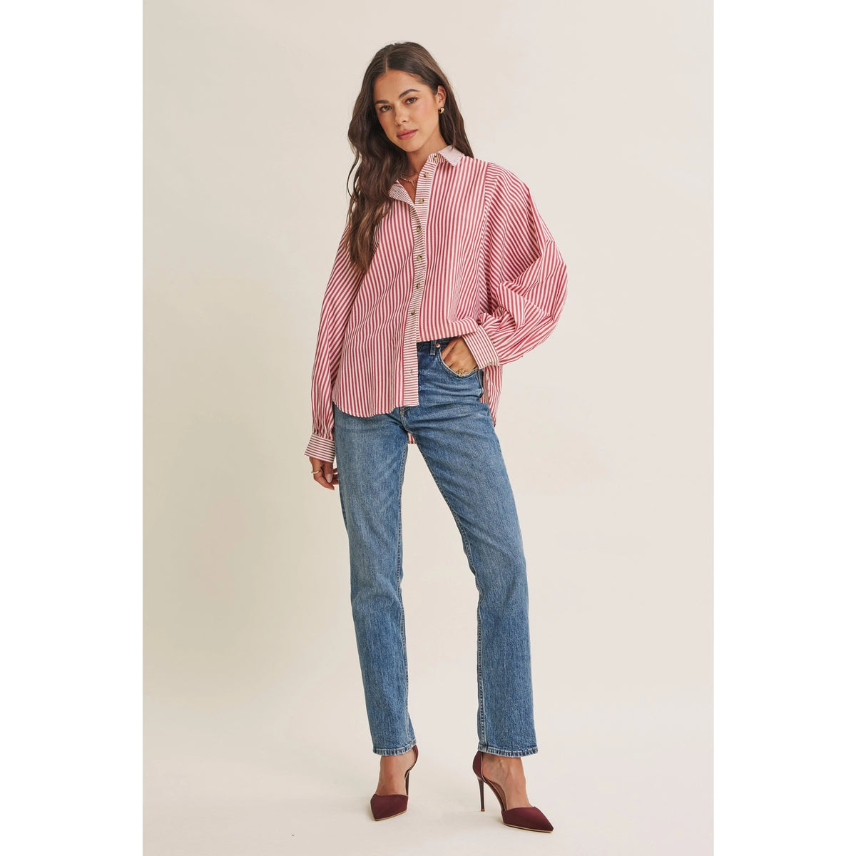 Café Crème Button-Down