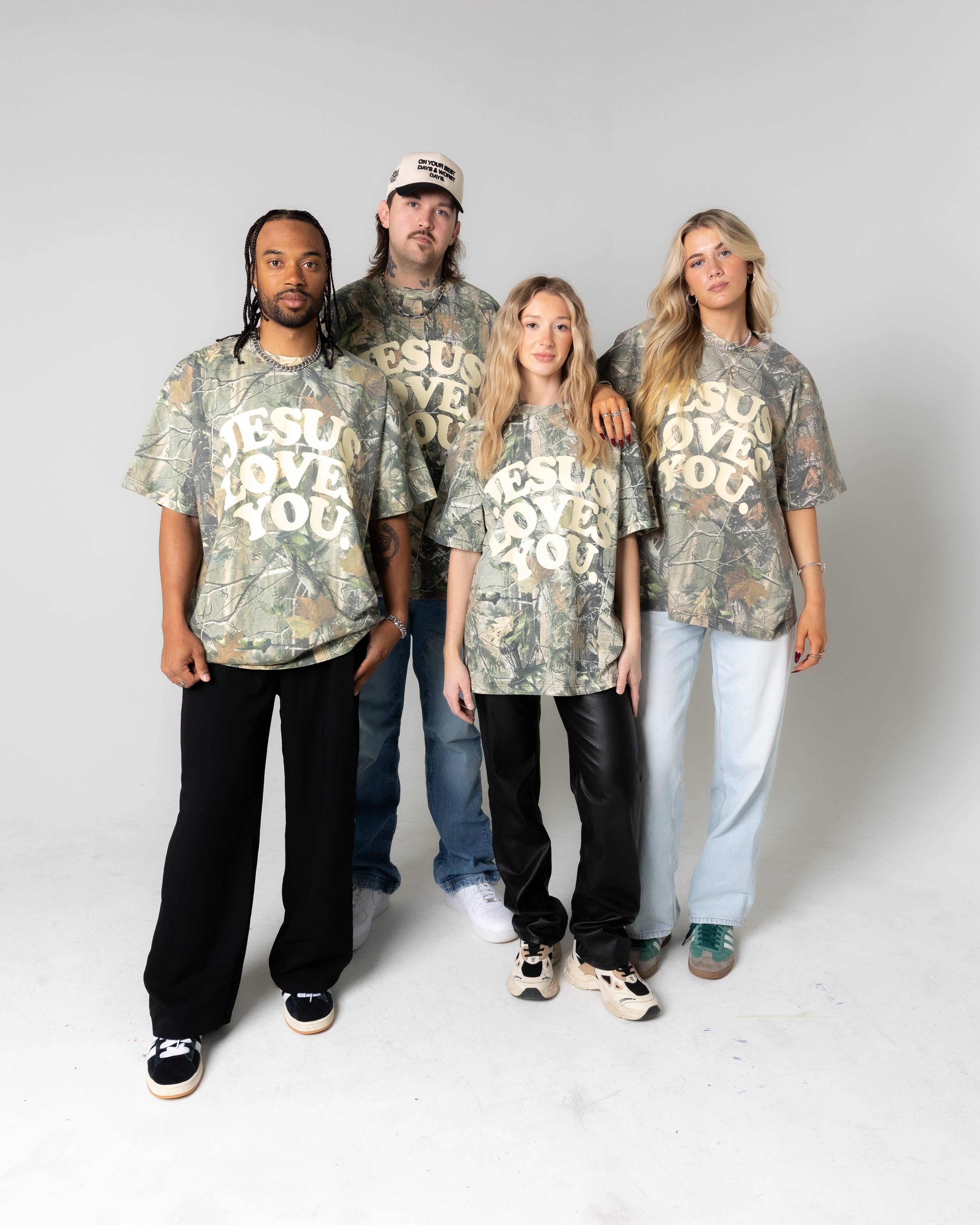 LMTD || Heavyweight Camo Tee || Oversized {Ready To Ship}