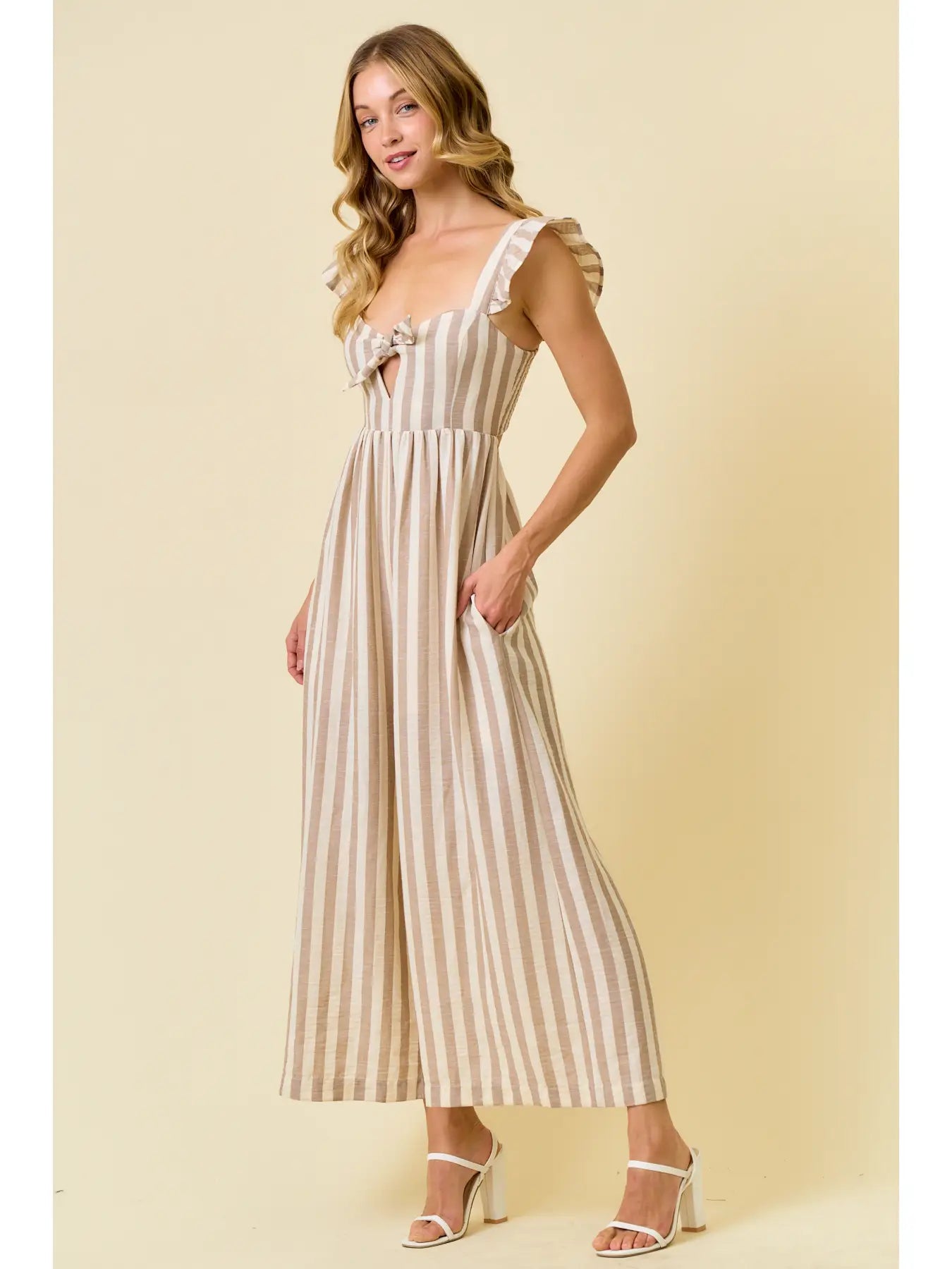 Bold Stripe Romper