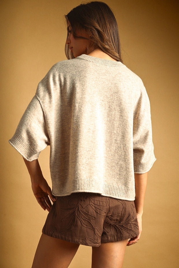 Knit Pick Crop Top