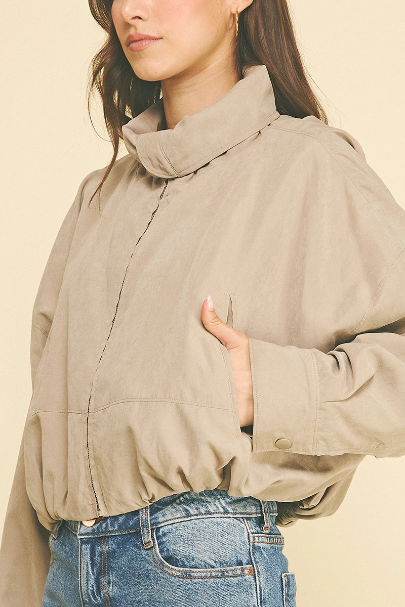 Kacey Bubble Bomber Jacket