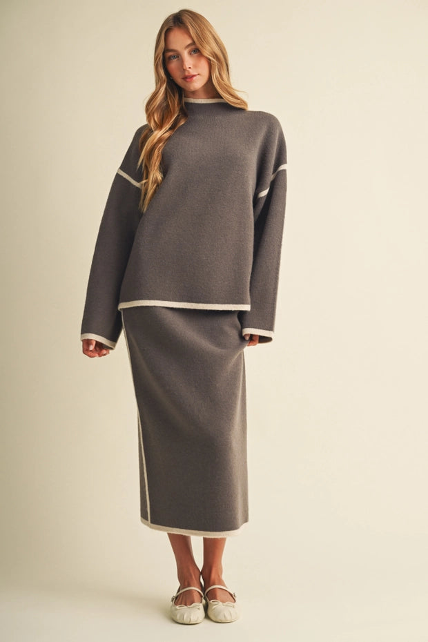 Heavy Hitter Midi Skirt