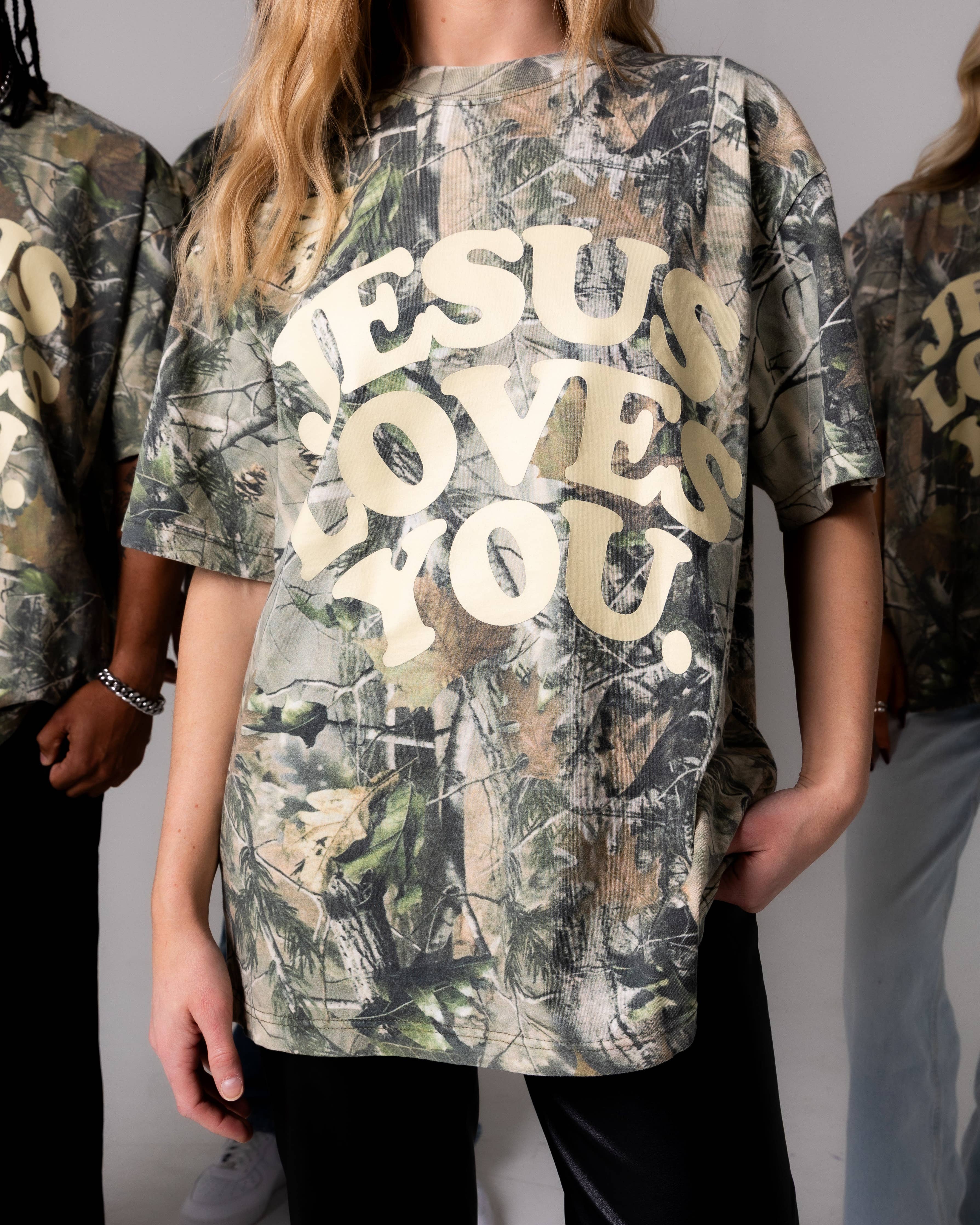 LMTD || Heavyweight Camo Tee || Oversized {Ready To Ship}