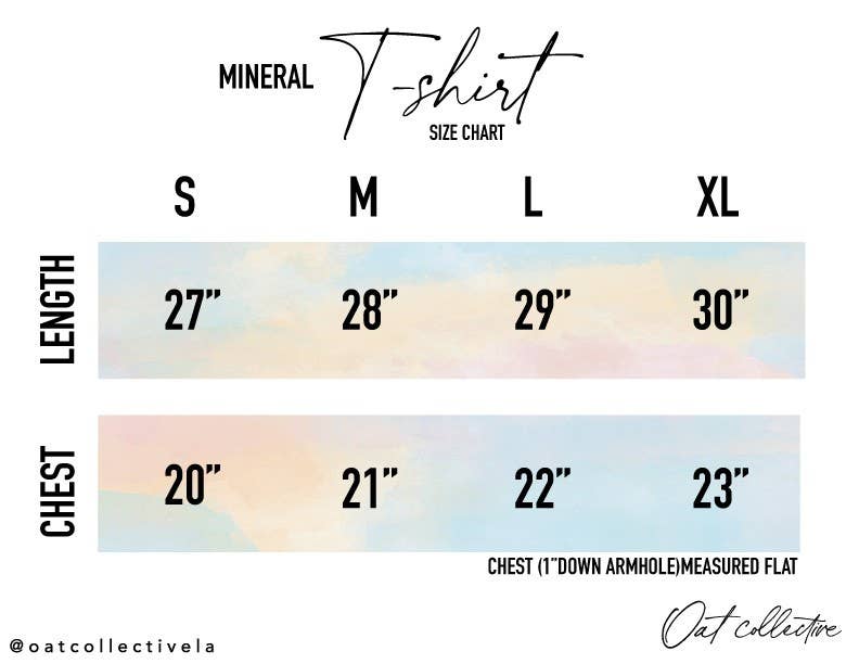 WORLD TOUR ROCK N' ROLL Mineral Washed Graphic Top