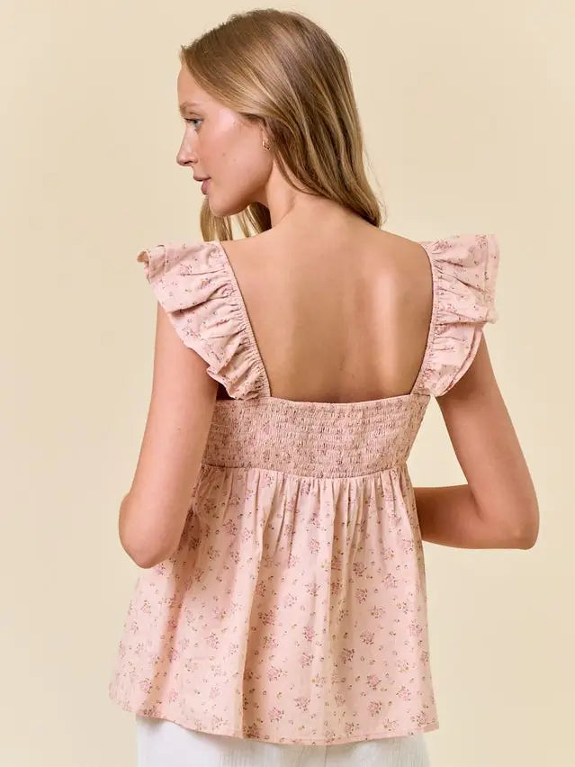 Sweetheart Ruffled Top