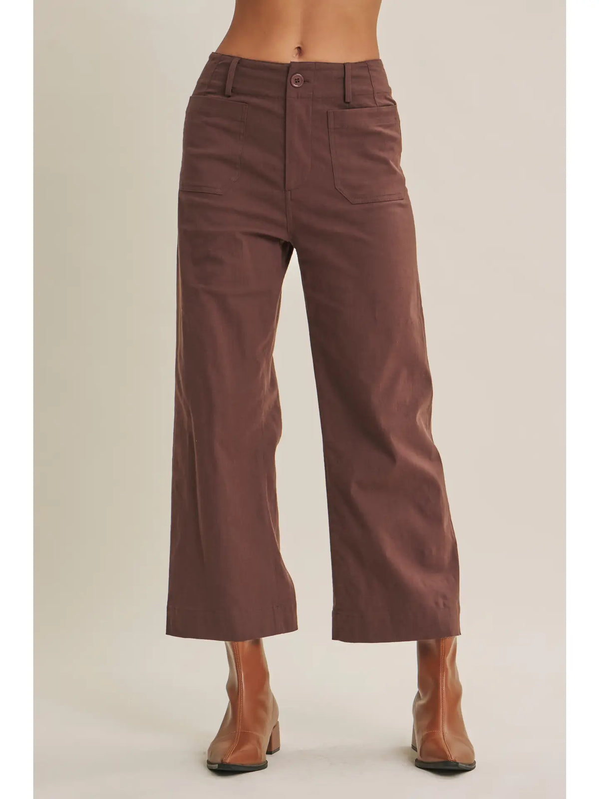 Eva Stretch Straight Leg Ankle Pant