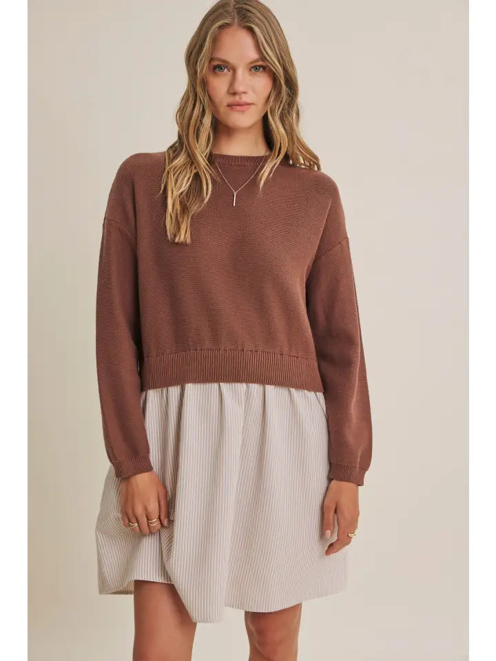 Meet Me for Coffee Mini Dress