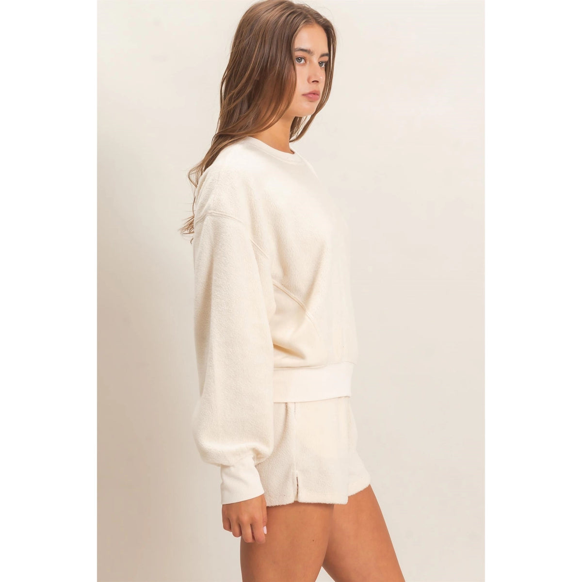 Cloud Sweatshirt & Shorts Set