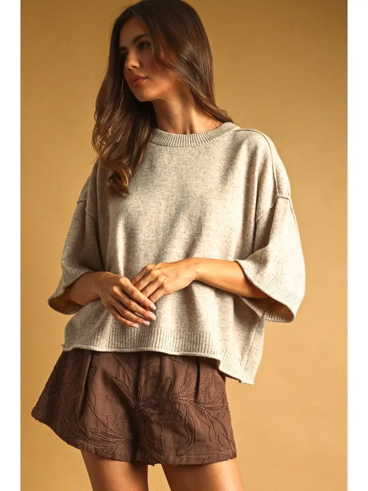 Knit Pick Crop Top