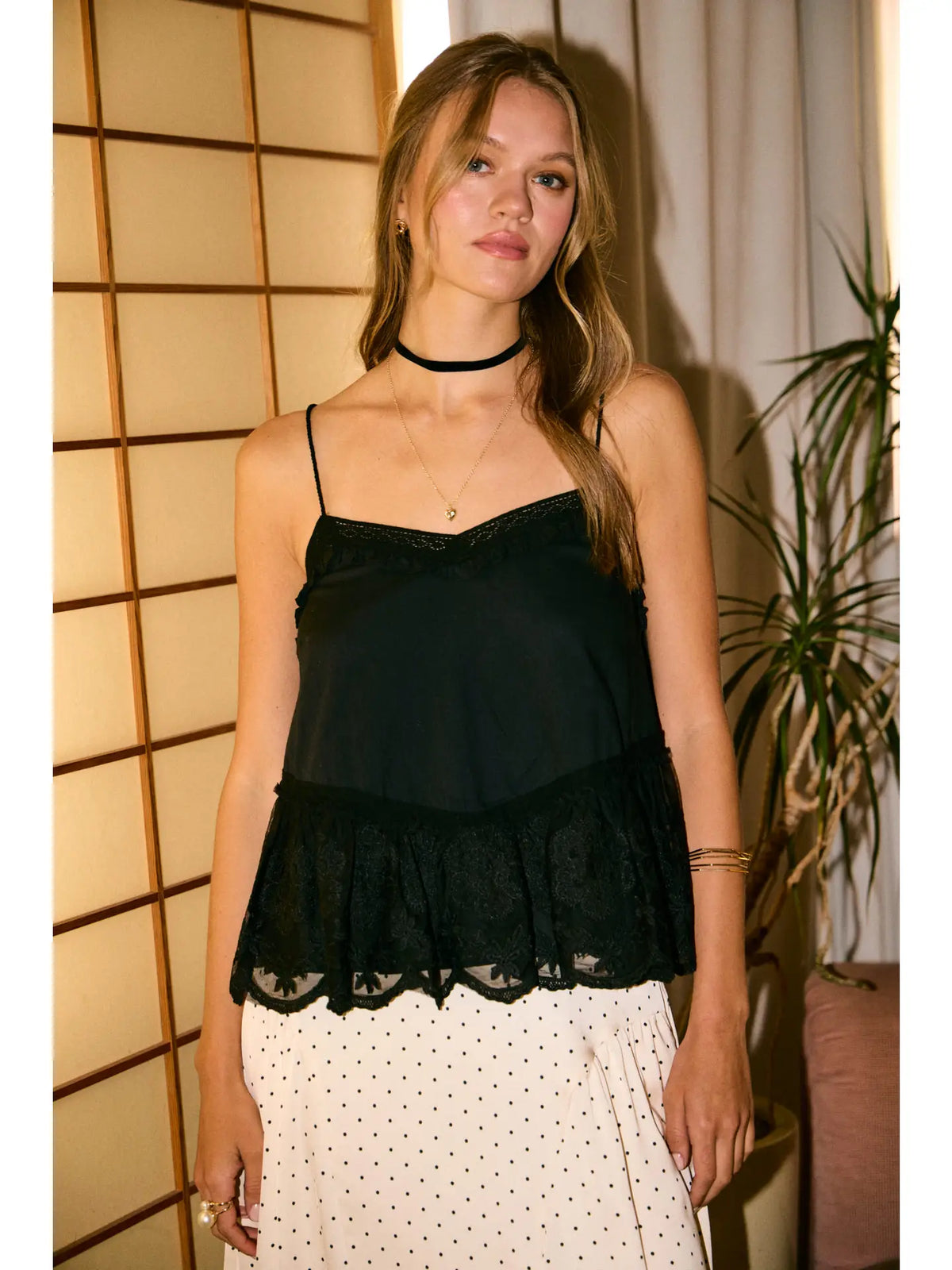 Garden Air Lace Tank