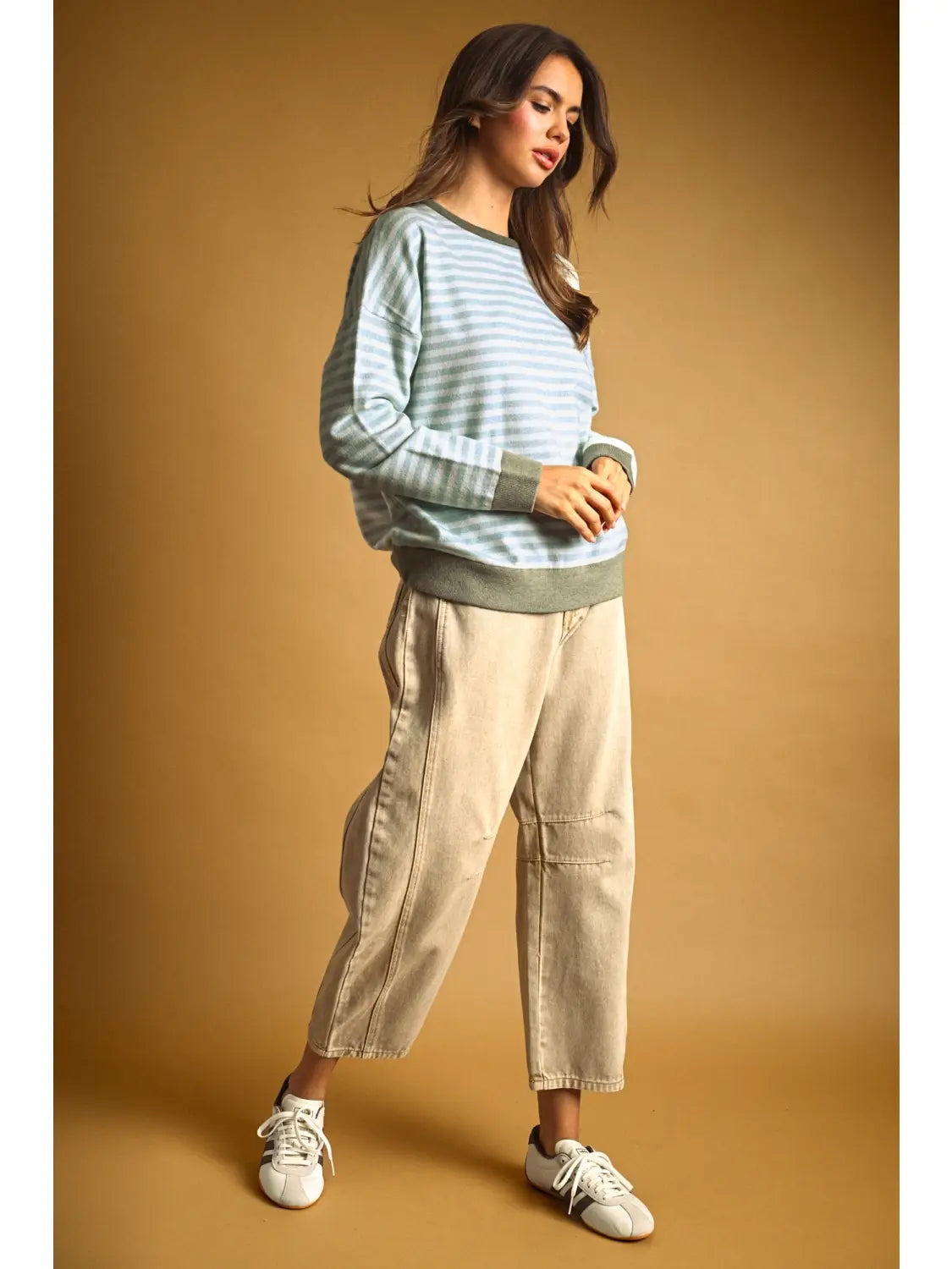 Remi Contrast Knit Top