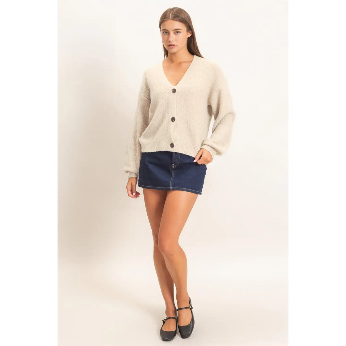 Whitney Textured Cardigan