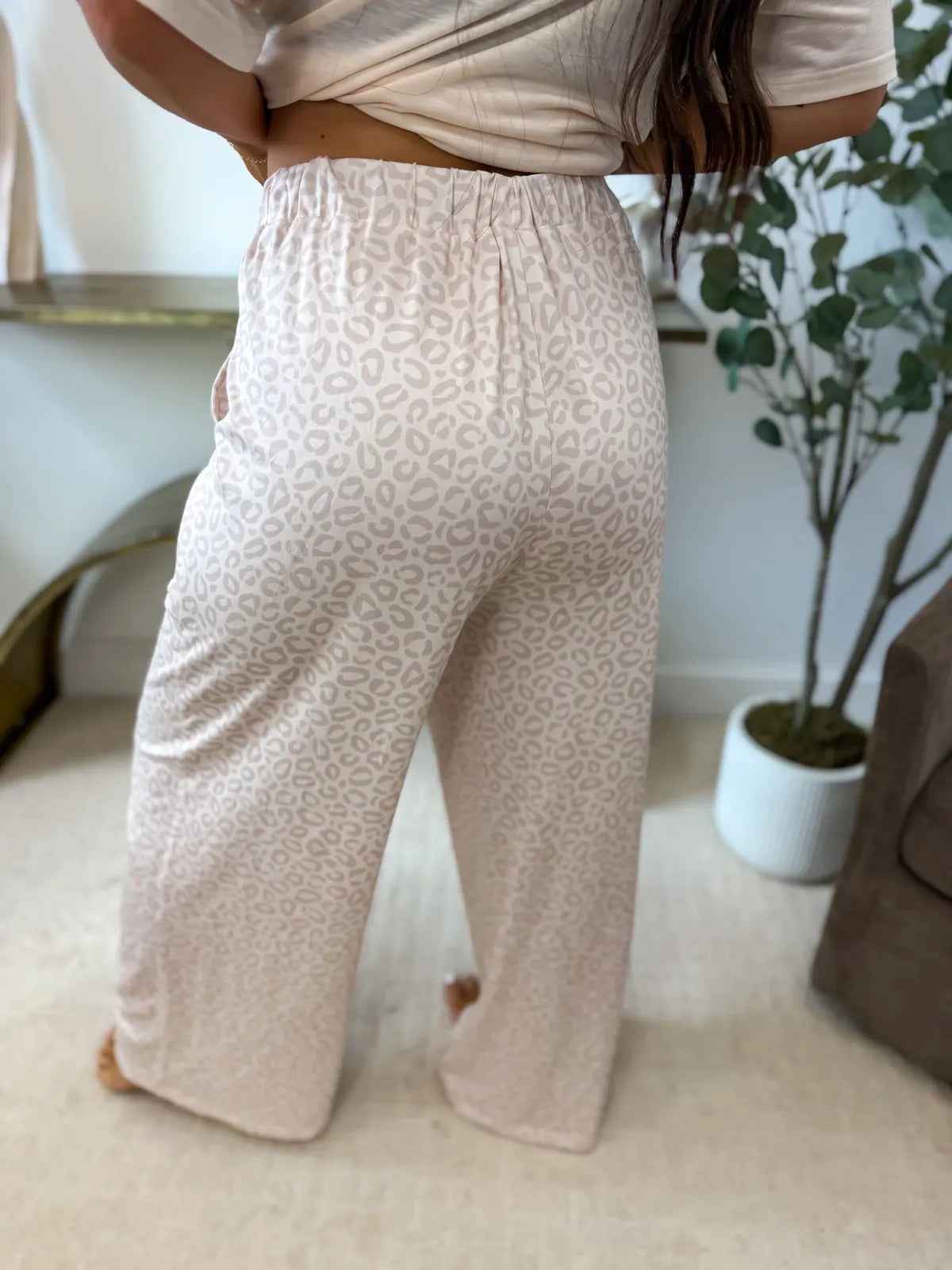 Leopard Short Sleeve PJ Set