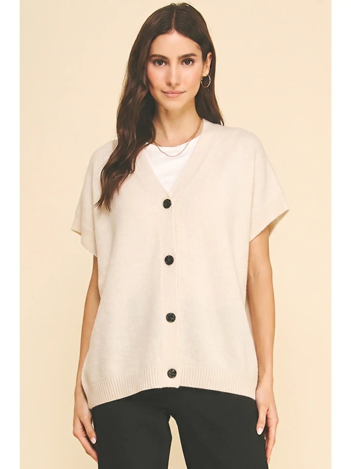 Josie Oversized Sweater Vest