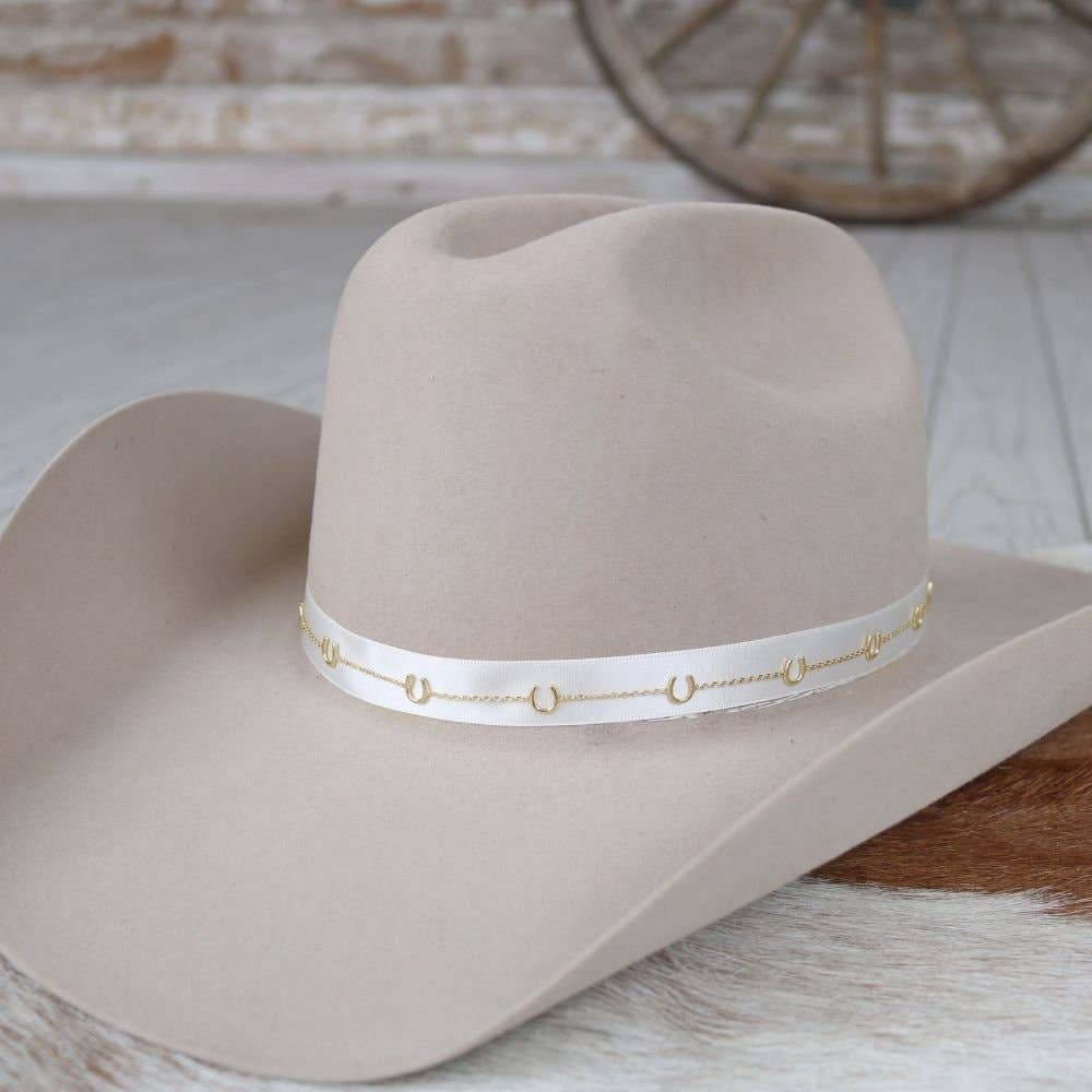 Horseshoe Chain Hat Band