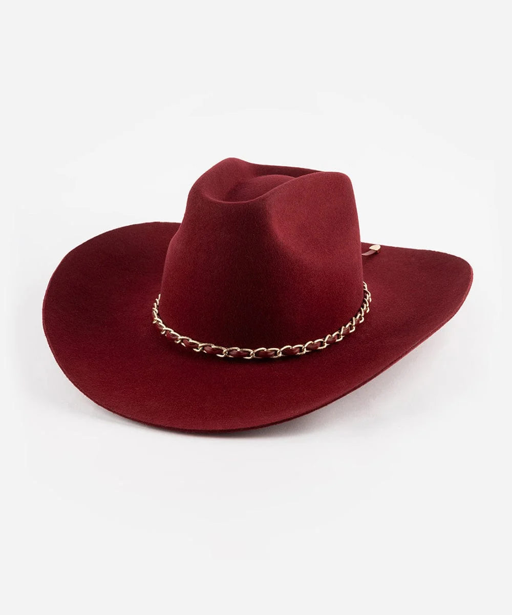 Limited Edition Lane Burgundy Cowboy Hat