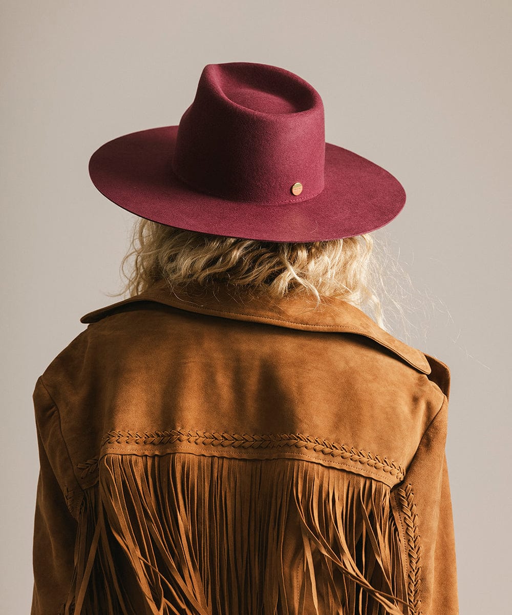 Wesley Wide Brim Fedora by Gigi Pip