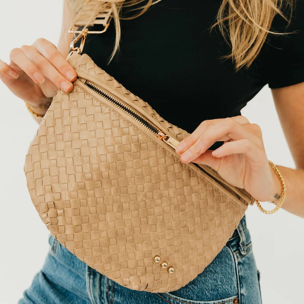 Westlyn Woven Bum Bag by Pretty Simple
